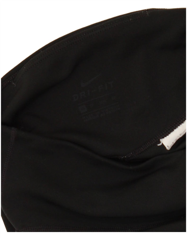 Damskie legginsy NIKE Dri Fit Graphic UK 6 XS, czarne