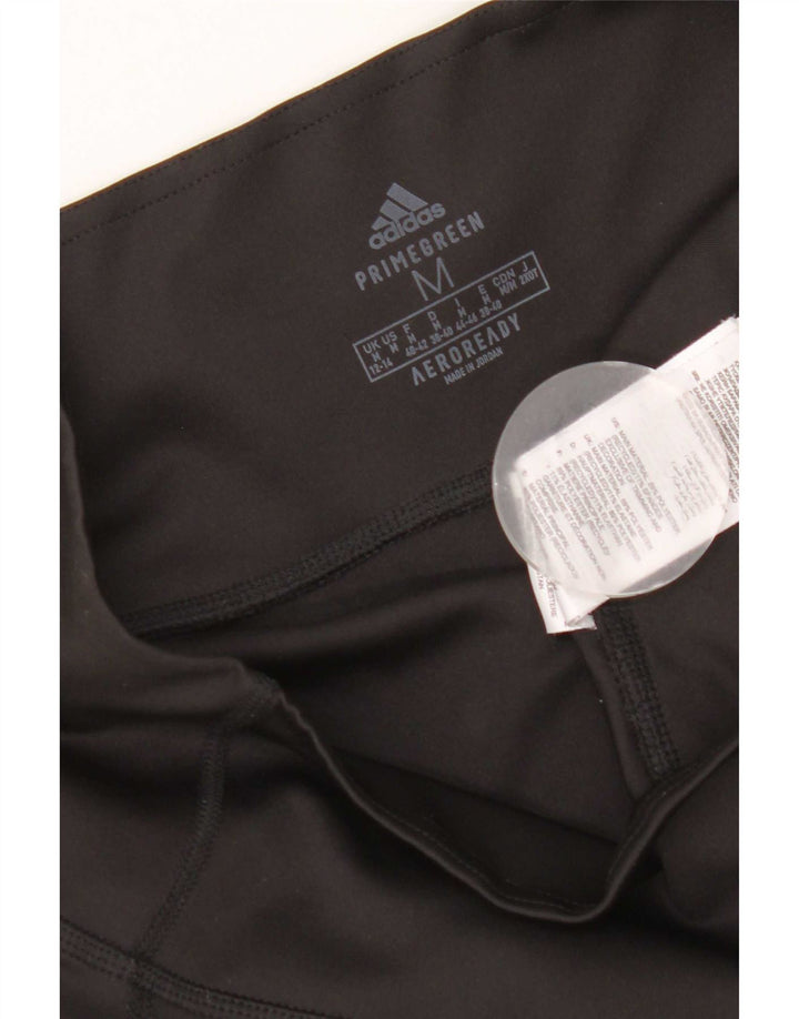 Damskie legginsy Adidas Aeroready UK 12/14, średni czarny poliester