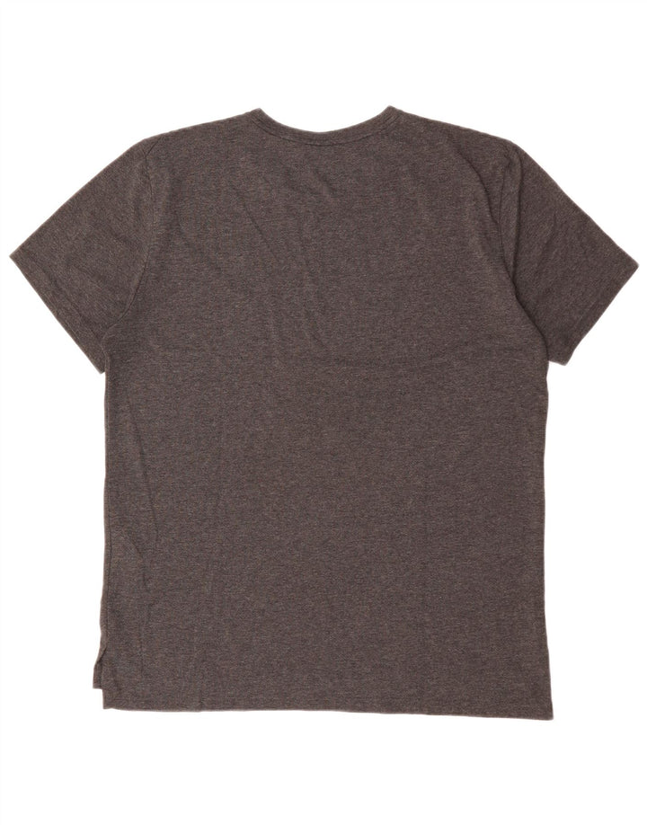 Męski T-shirt Nike Dri Fit, duży, szary, poliestrowy
