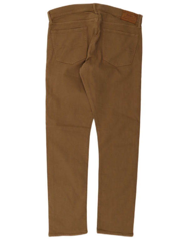 Męskie jeansy Polo Ralph Lauren W34 L32 Beżowa bawełna