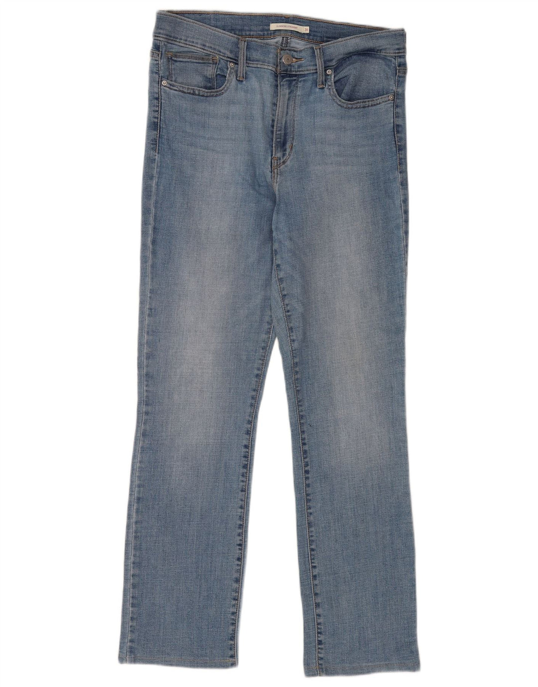 Damskie jeansy Levi's Slim W31 L32 Niebieskie bawełniane