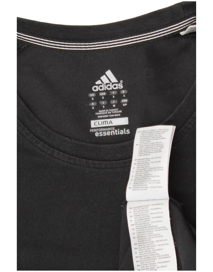 Adidas Męskie Clima 365 Top z długim rękawem, mały, czarny, bawełniany