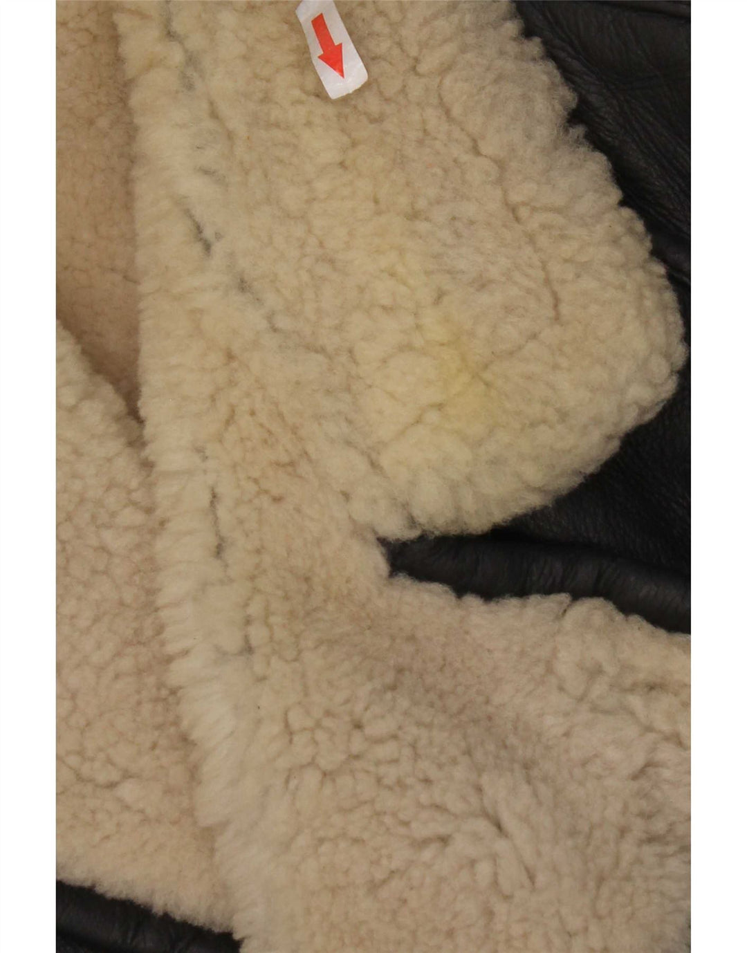 Męska kurtka Shearling Pierre Cardin IT 48, średnia czarna skóra