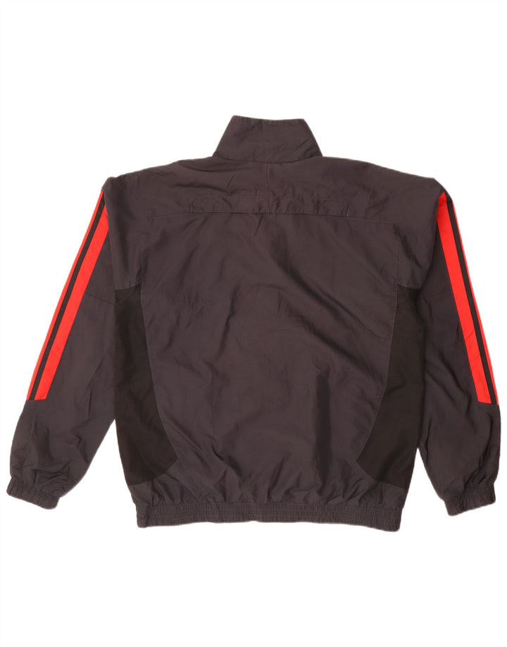 Męska kurtka dresowa ADIDAS UK 40/42 w kolorze średniej czerni