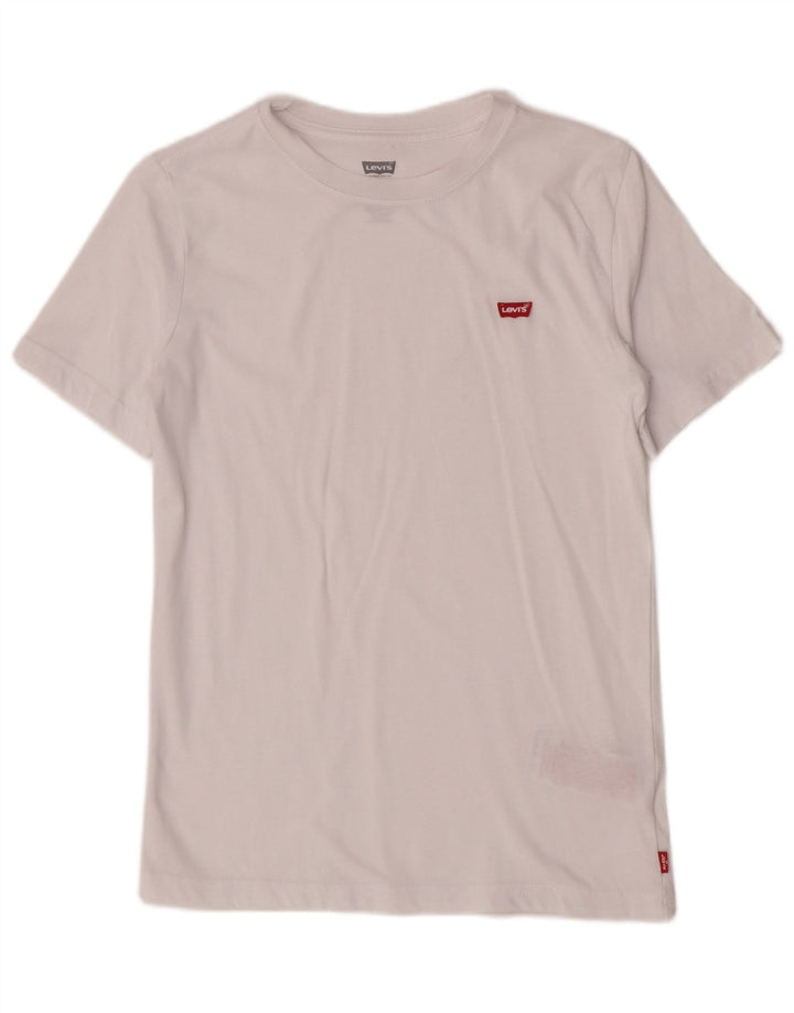 T-shirt chłopięcy Levi's 13-14 lat, biała bawełna