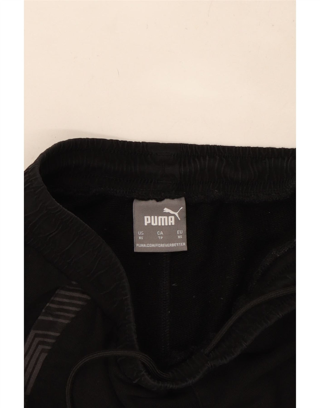 Damskie spodnie dresowe PUMA AC Milan Joggers UK 4 XS Czarne geometryczne