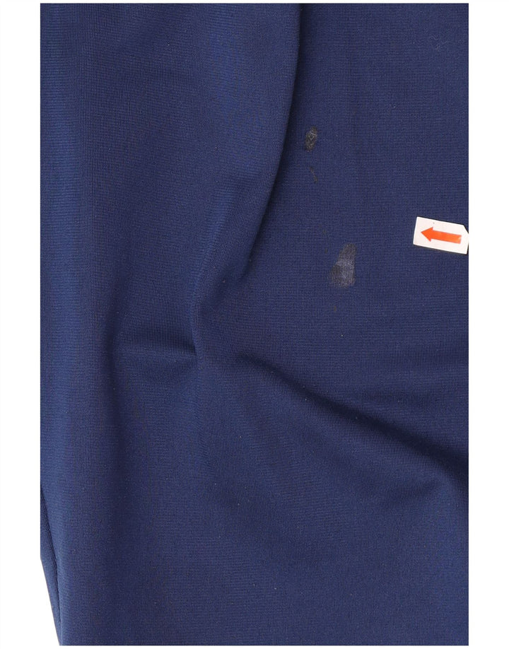 Męskie spodnie dresowe KAPPA z grafiką 2XL, granatowy, poliester z blokami kolorów