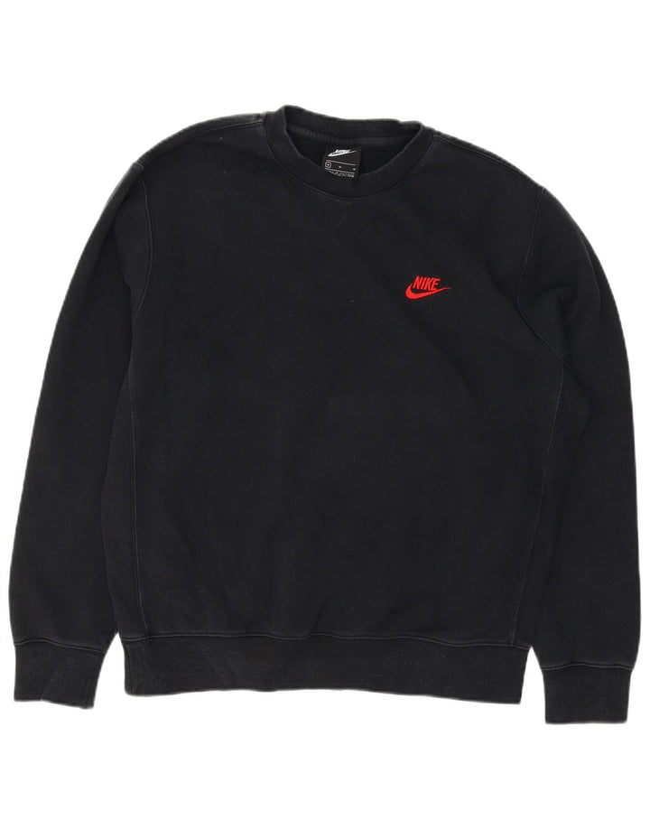 Męska bluza dresowa Nike, średnia czarna, bawełniana