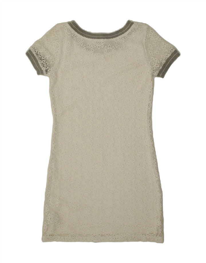 DESIGUAL Womens Sheath Dress UK 6 XS Grey Polyamide Vintage Desigual and Second-Hand Desigual from Messina Hembry 