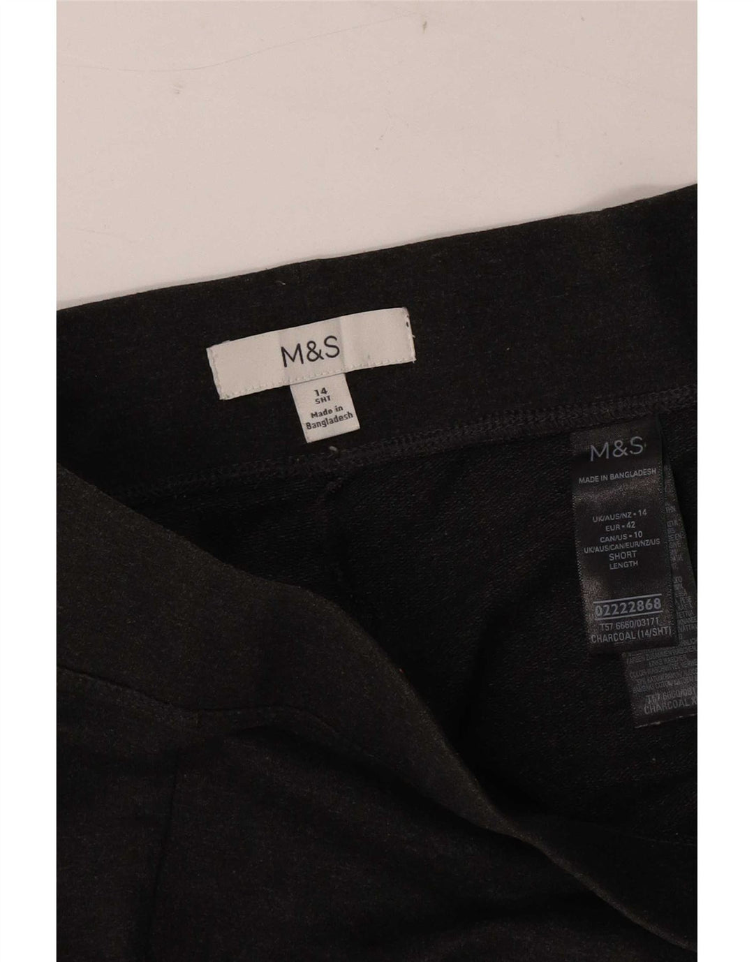 Legginsy damskie Marks & Spencer UK 14, duże, szare, bawełniane
