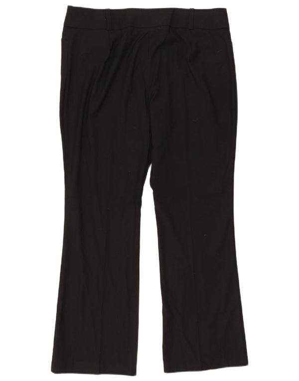 Marks & Spencer Damskie proste spodnie codzienne UK 16 duże W36 L31 czarne