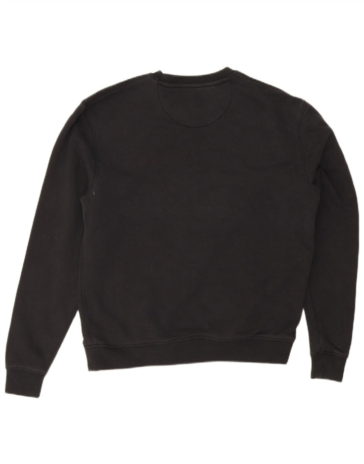 Męska bluza z grafiką Jack Wills, mała, czarna, bawełniana