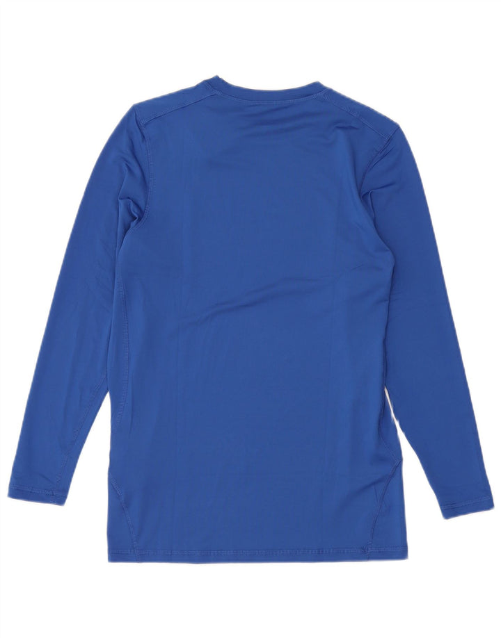 UMBRO Męski top z długim rękawem XL, niebieski poliester