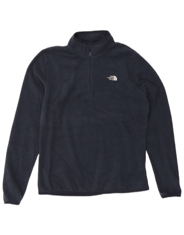 Damski sweter polarowy The North Face UK 14, duży, granatowy, poliester