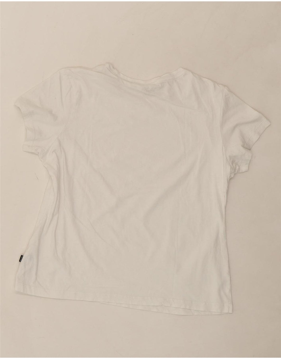 PUMA Womens T-Shirt Top UK 14 Large White Cotton Vintage Puma and Second-Hand Puma from Messina Hembry 