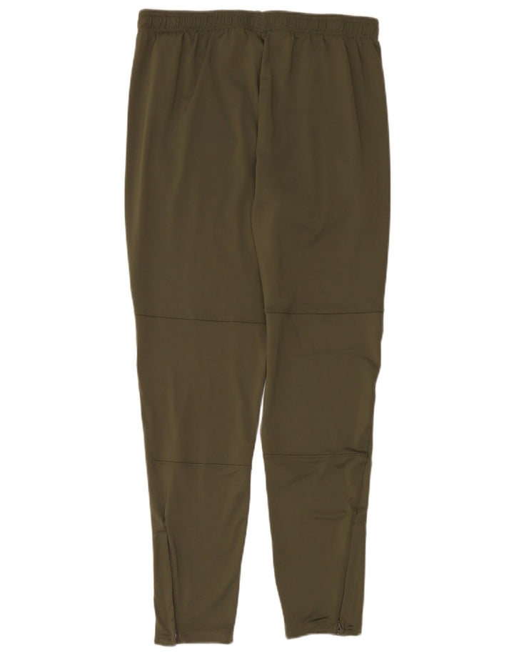 Męskie spodnie dresowe Under Armour, duże, z poliestru w kolorze khaki
