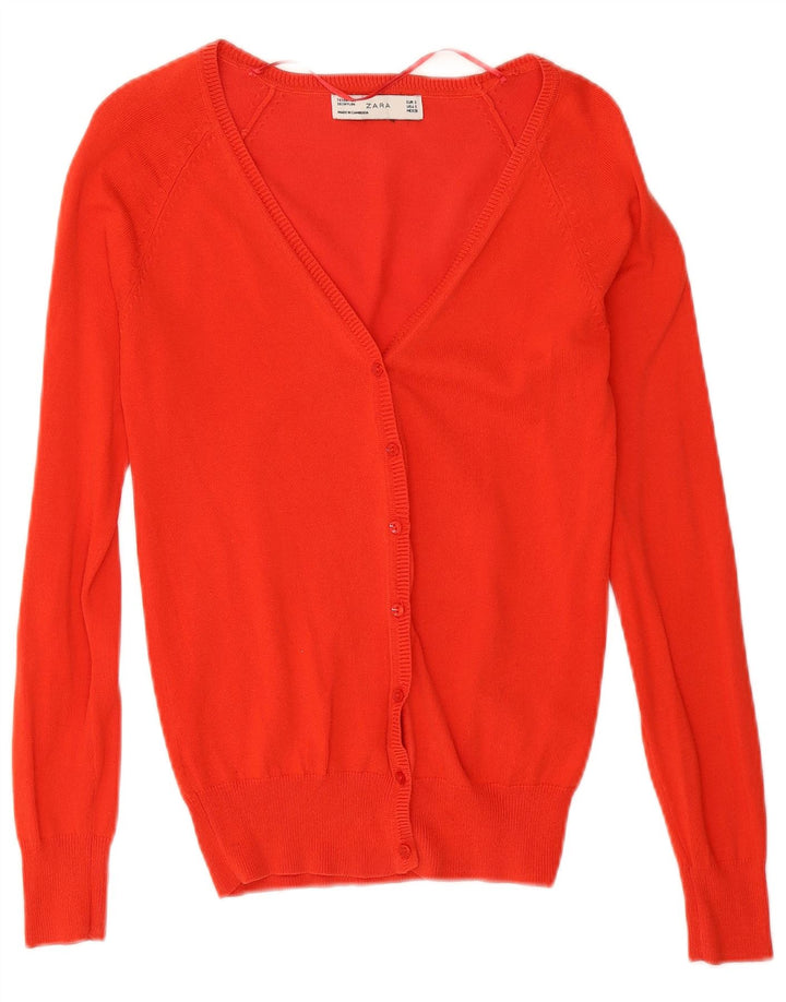 Sweter damski Zara Cardigan UK 10 Small Red