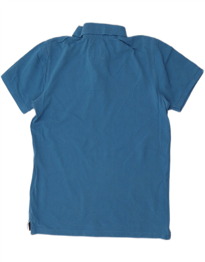 Męska koszulka polo Crew Clothing Średni niebieski, bawełniany