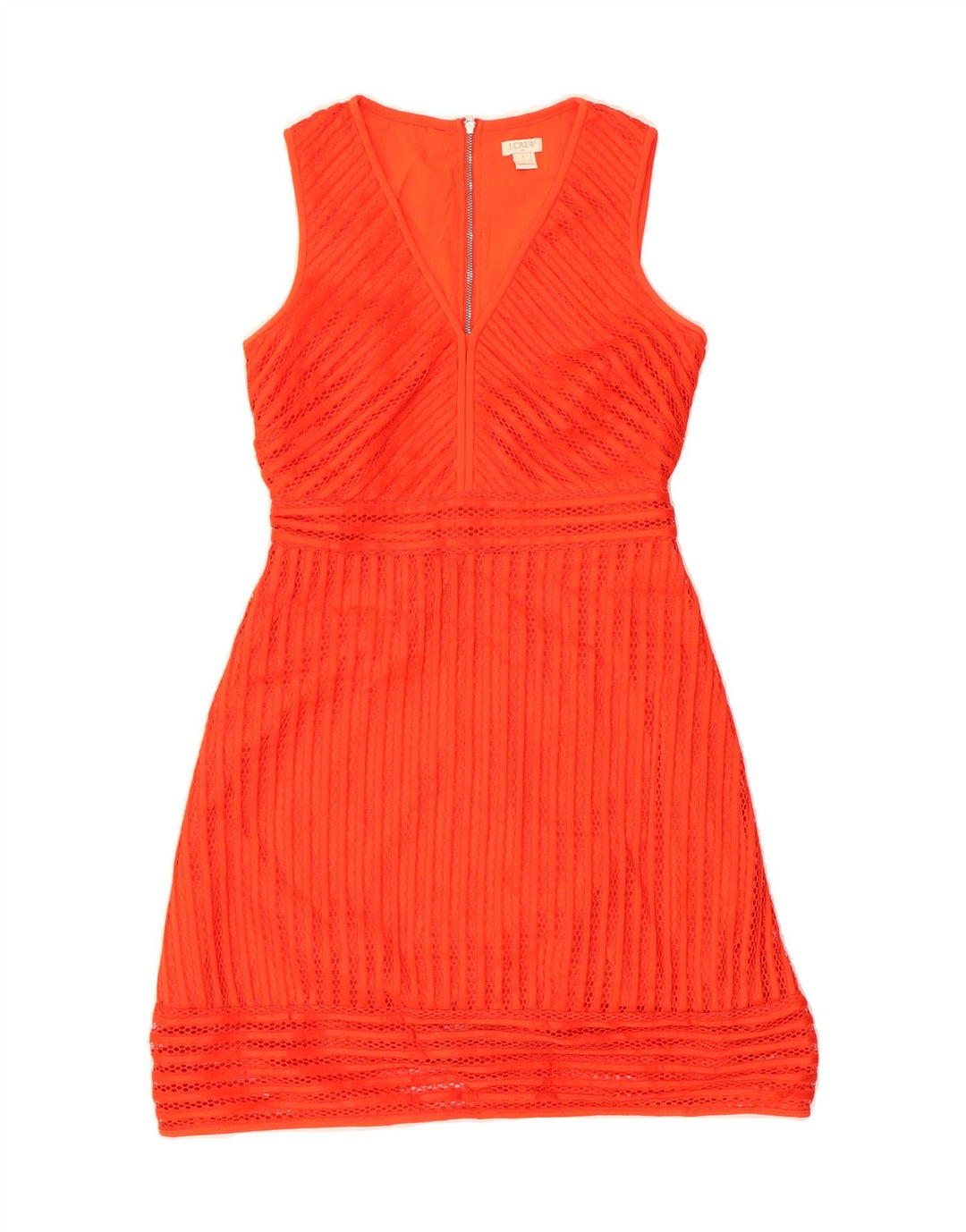 J. CREW Womens Oversized Sleeveless A-Line Dress US 2 XS Red Polyester Vintage J. Crew and Second-Hand J. Crew from Messina Hembry 