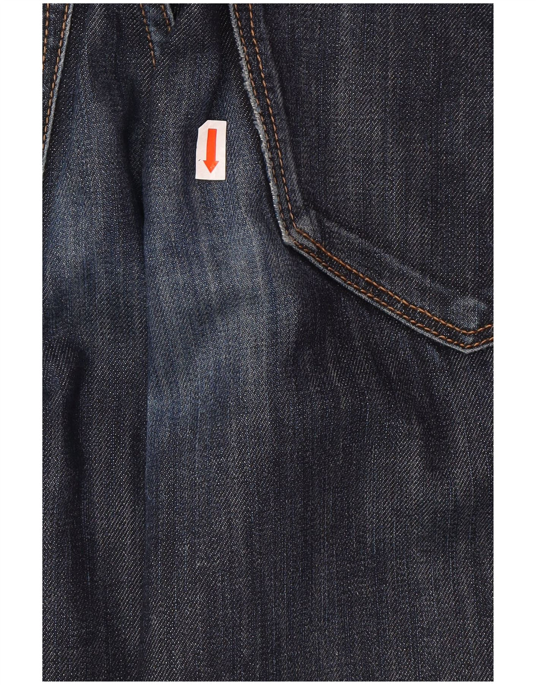 Męskie proste dżinsy HUGO BOSS W31 L34 Granatowa bawełna