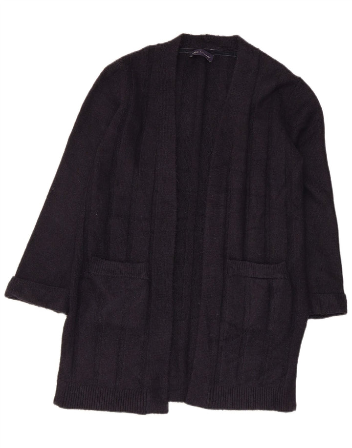 Sweter damski Marks & Spencer Longline Open Cardigan UK 10, mały, granatowy