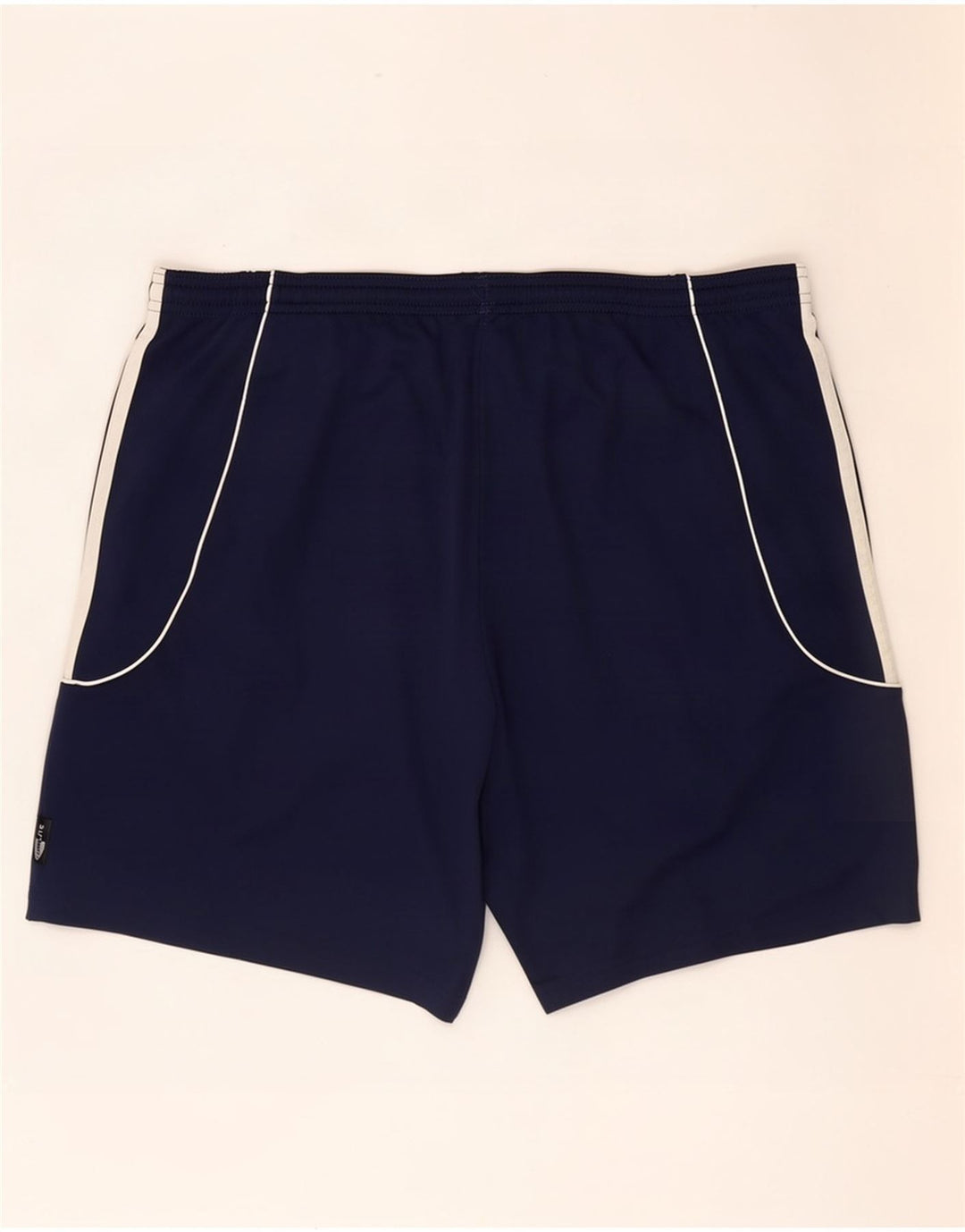 Męskie spodenki sportowe Adidas Climalite Graphic, duże, granatowe, z poliestru