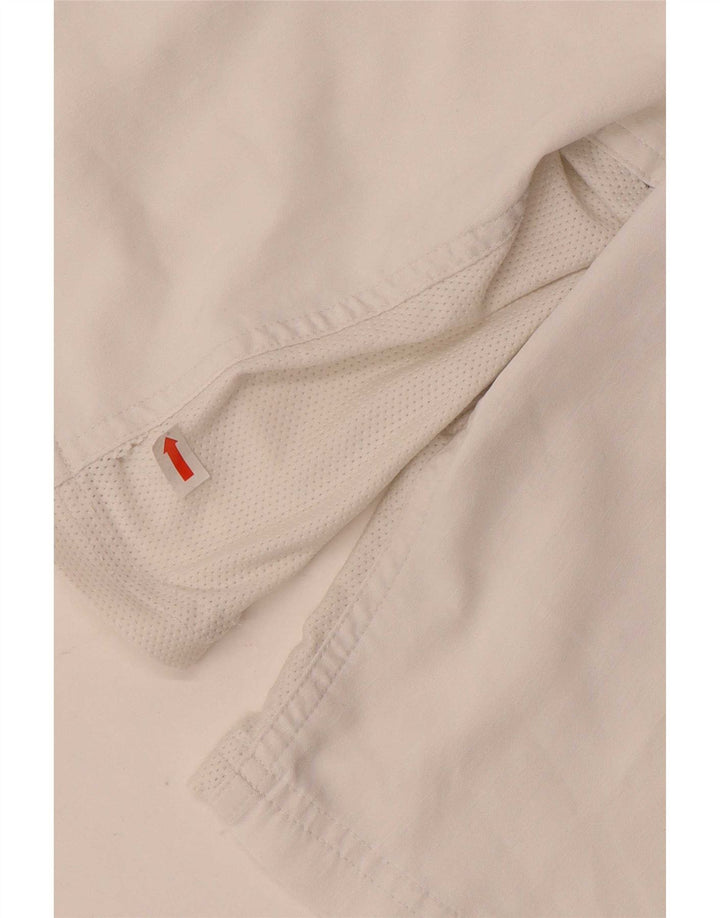 Męskie spodenki sportowe Nike Dri Fit, średni biały poliester
