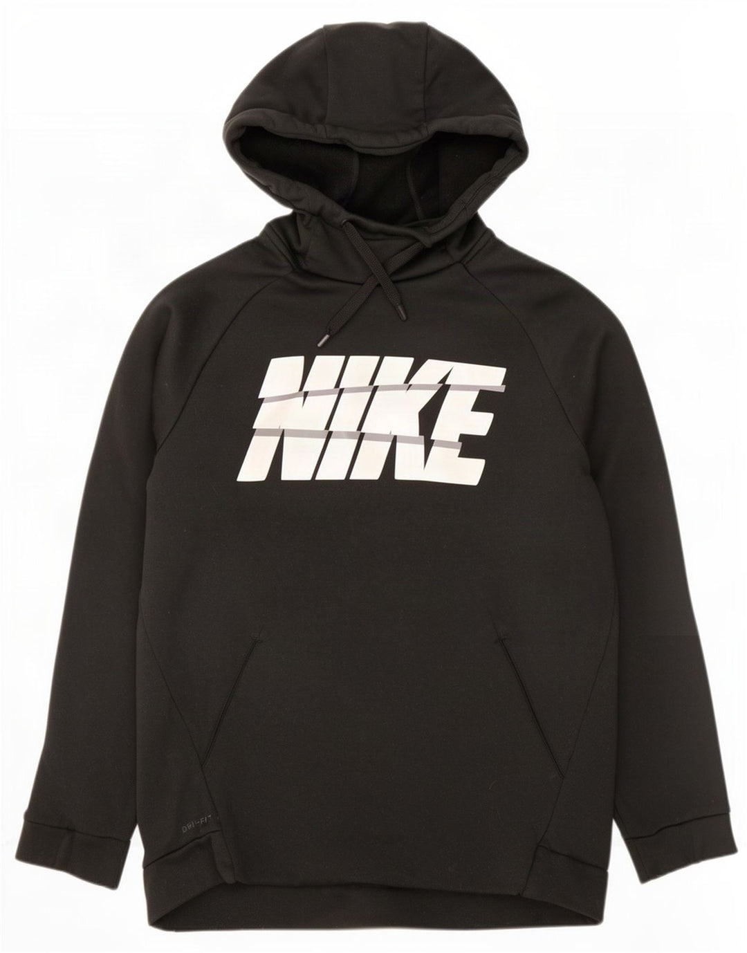 Męski sweter z kapturem Nike Dri Fit Graphic, średni czarny poliester