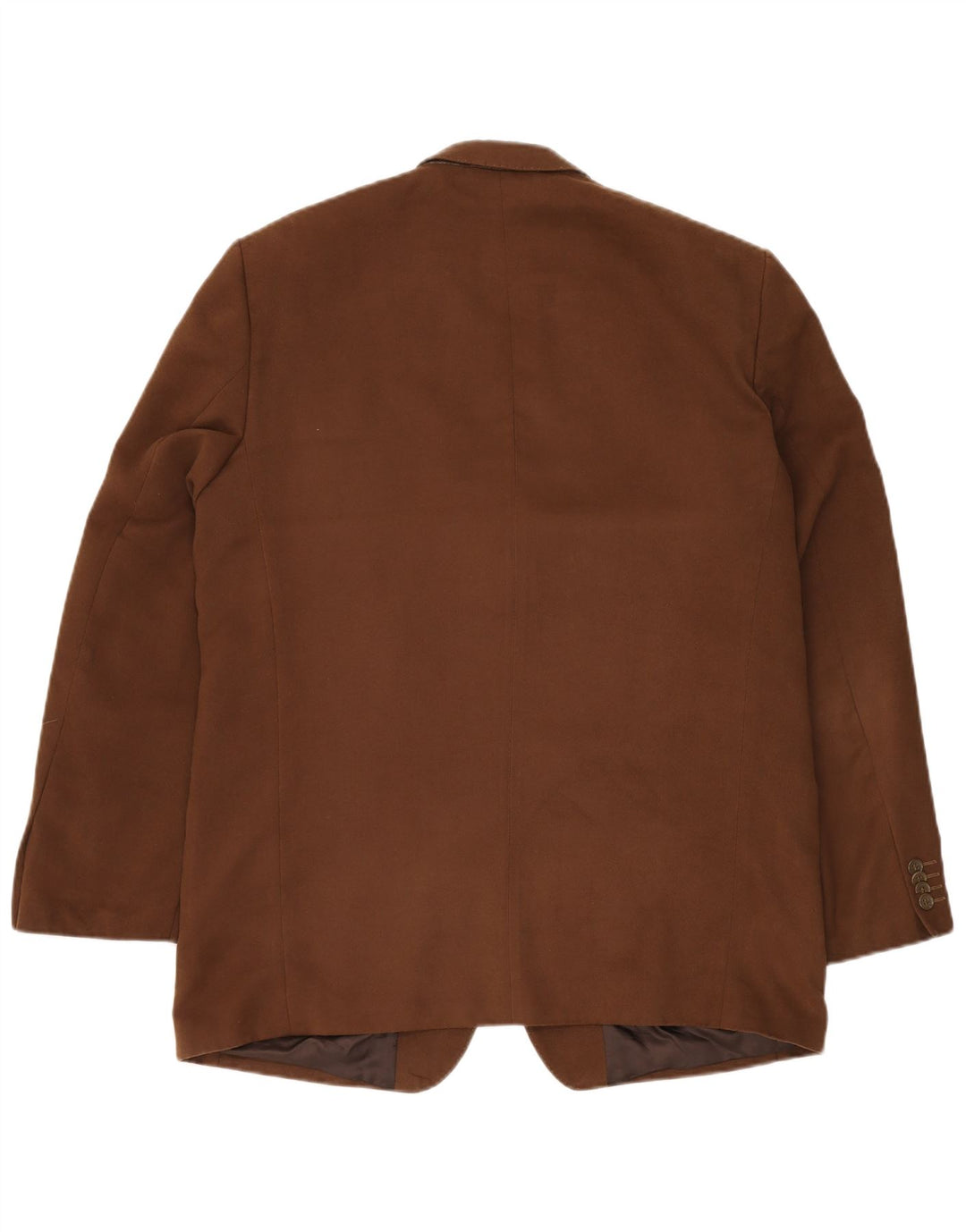 Męska marynarka zapinana na 3 guziki ROBBIE UK 42 XL, brązowy poliester