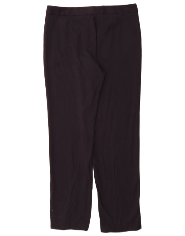 Damskie spodnie garniturowe Marks & Spencer UK 12 Medium W32 L31 Granatowe