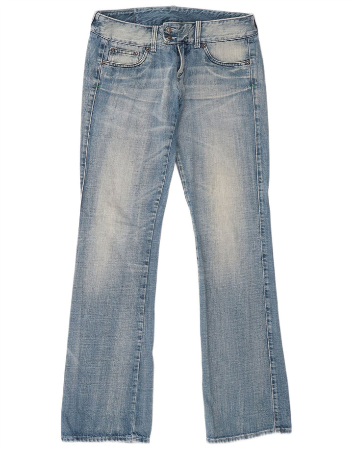Damskie dżinsy Bootcut Benetton W28 L33 Niebieskie