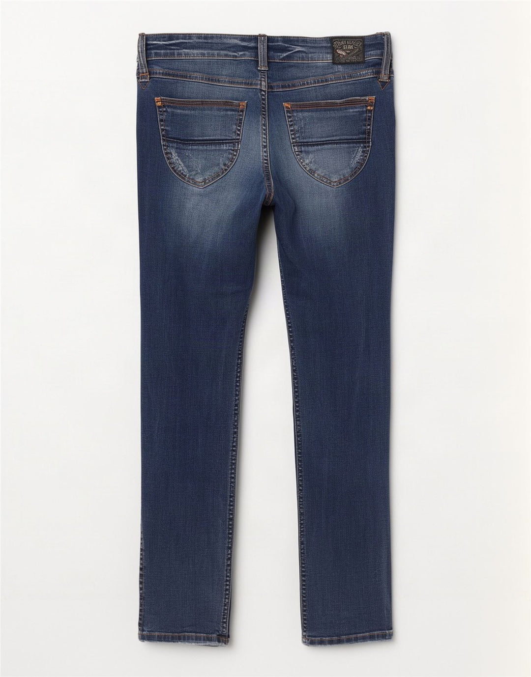 Damskie jeansy slim Tommy Hilfiger W32 L32 Granatowa bawełna