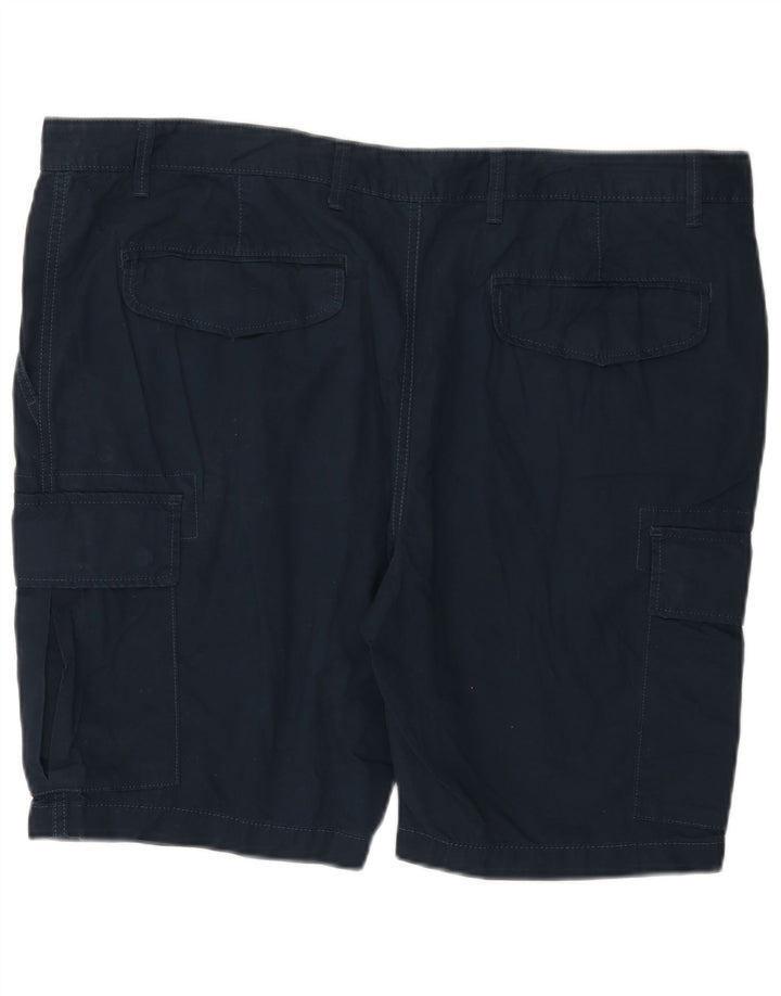 Męskie spodenki cargo Marks & Spencer W42 2XL granatowe, bawełniane