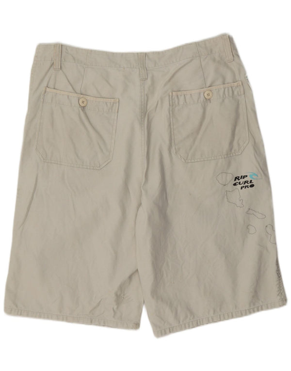 Męskie szorty Rip Curl Graphic Casual W34, duże, beżowe, bawełniane