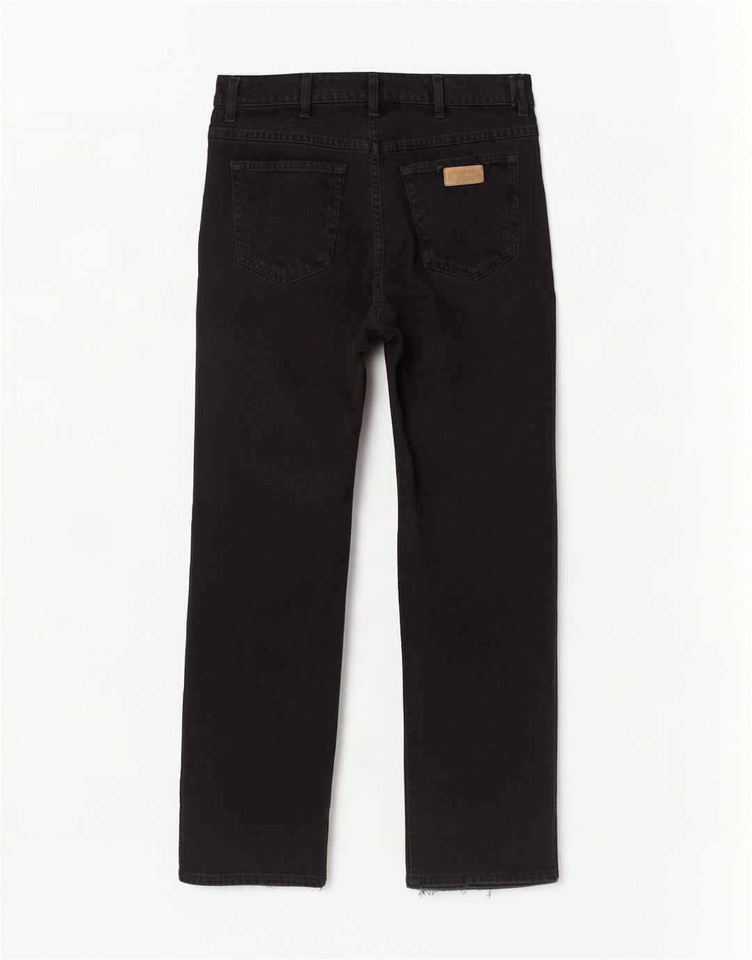 Męskie jeansy Wrangler Texas Straight W36 L32, czarne, bawełniane