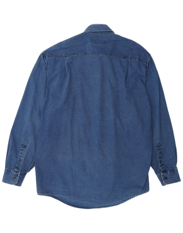 Armata Di Mare Mens Denim Shirt IT 54 XL Blue