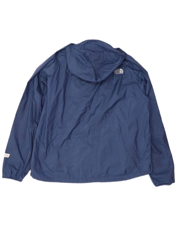 Męska kurtka przeciwdeszczowa z kapturem The North Face UK 44 2XL Granatowy nylon