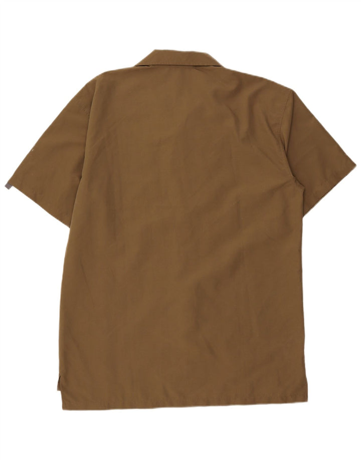 Męska koszula z krótkim rękawem Killer Loop, duża, khaki, w kwiaty
