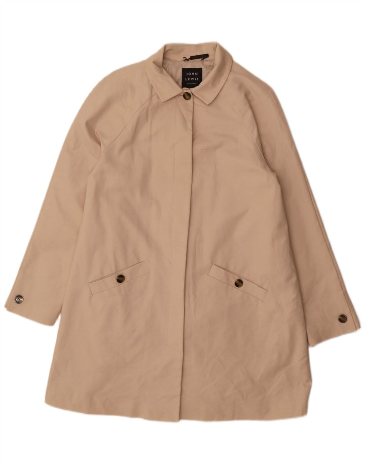 Trencz damski John Lewis UK 10 Small, beżowy, bawełniany