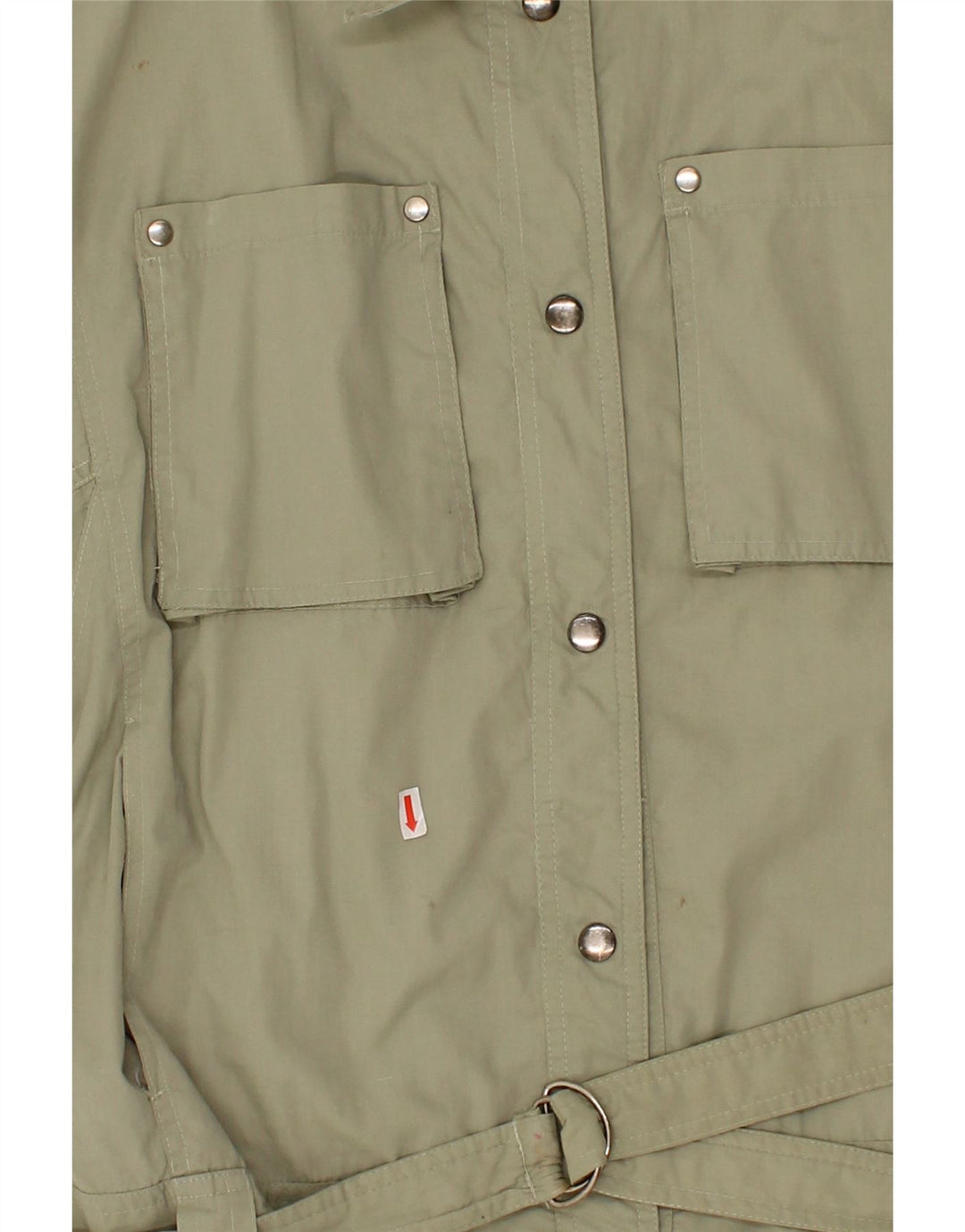 MAJESTIC Womens Utility Jacket IT 40 Small Green Polyester Vintage Majestic and Second-Hand Majestic from Messina Hembry 