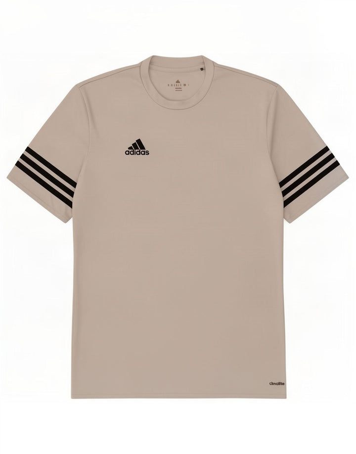 Adidas Męski T-shirt Climalite Top Średni Biały Poliester