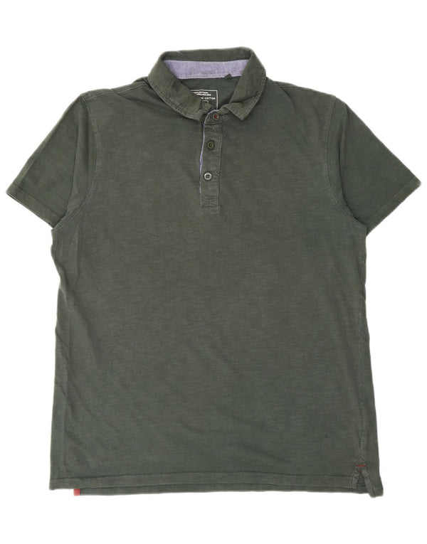 Męska koszulka polo Mountain Warehouse, średnia, bawełniana khaki