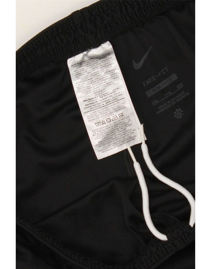 Męskie spodenki sportowe Nike Dri Fit Slim 2XL, czarny poliester