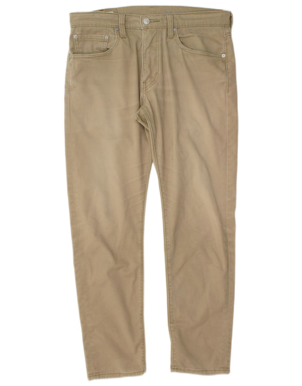 Levi's Mens 512 Tapered Casual Trousers W31 L28 Beige