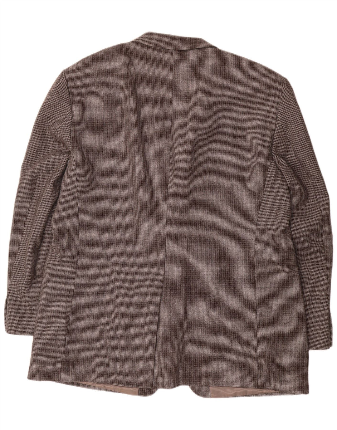 Męska marynarka zapinana na 2 guziki Chaps Rozmiar 48 3XL Szara wełna w pepitkę