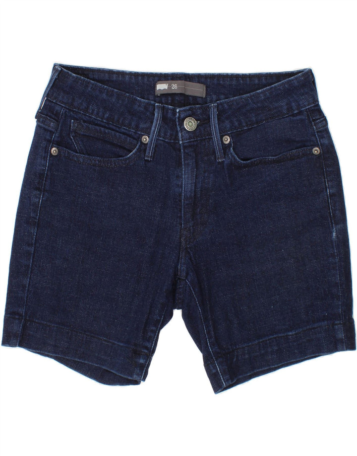 LEVI'S Boys Denim Shorts 11-12 Years W26  Navy Blue Cotton Vintage Levi's and Second-Hand Levi's from Messina Hembry 
