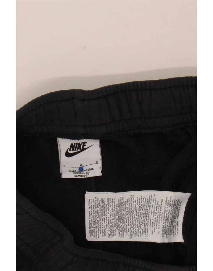 Męskie spodnie dresowe Nike Cargo, duże, czarne, bawełniane
