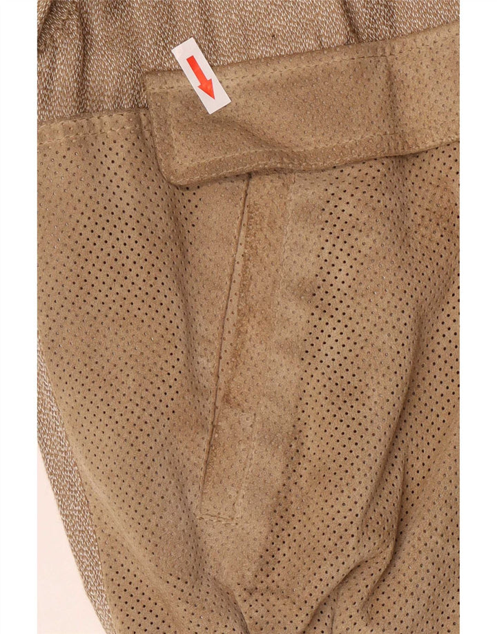 Męska kurtka bomberka Breco IT 50 Large Brown Linen