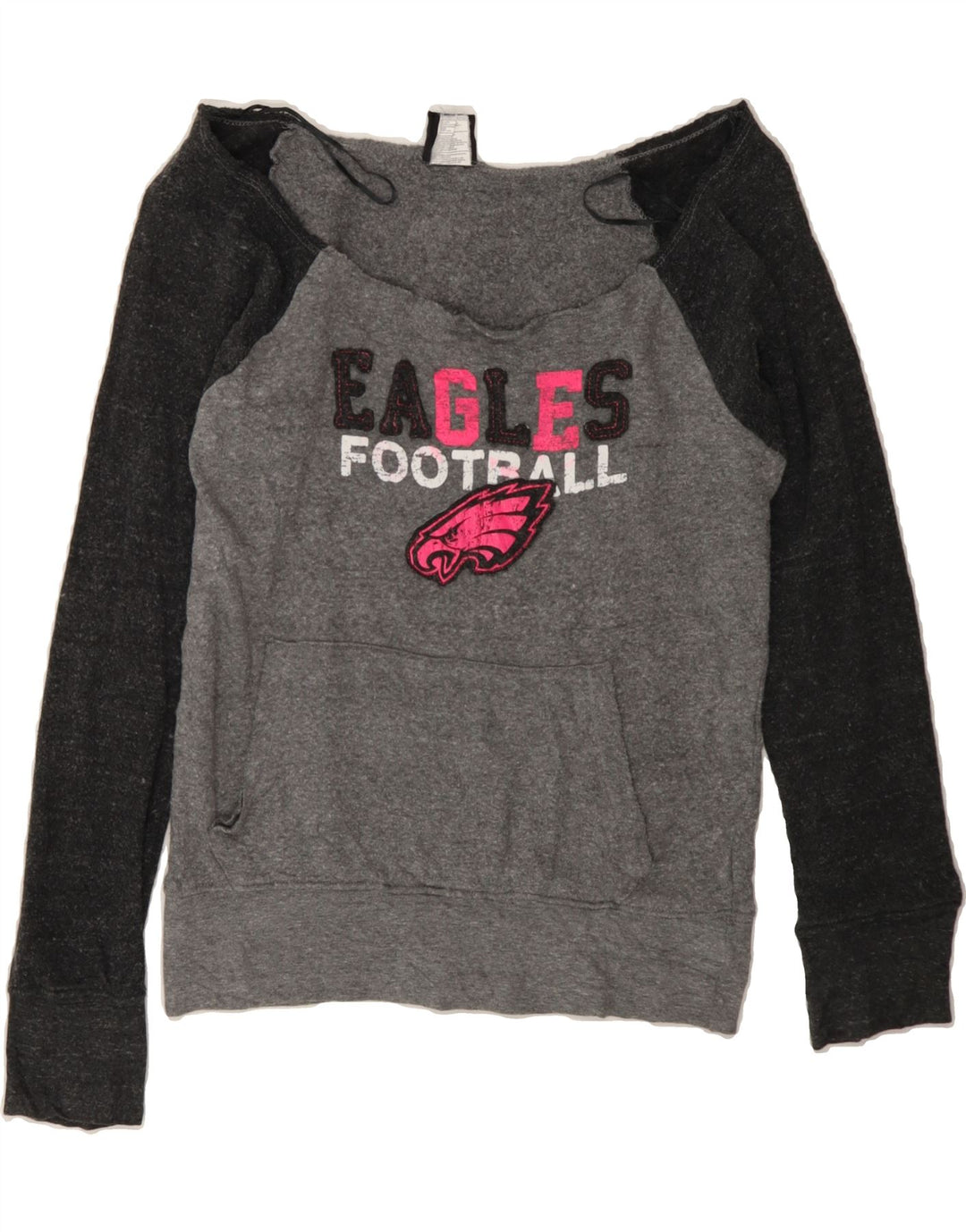 NFL Womens Philadelphia Eagles Sweatshirt Jumper UK 10 Small Grey Vintage NFL and Second-Hand NFL from Messina Hembry 