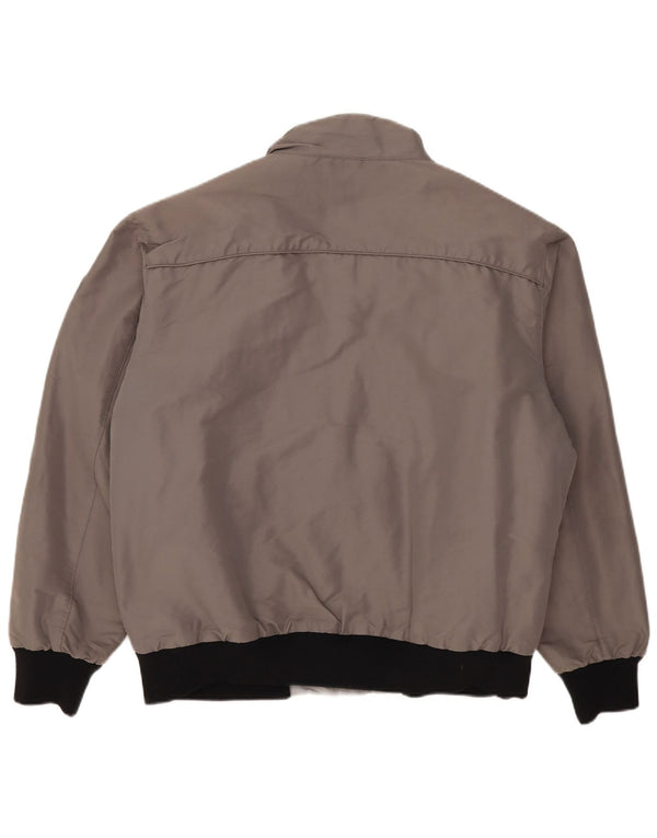 Męska kurtka bomber North Sails UK 44 2XL Szary poliester z blokami kolorów